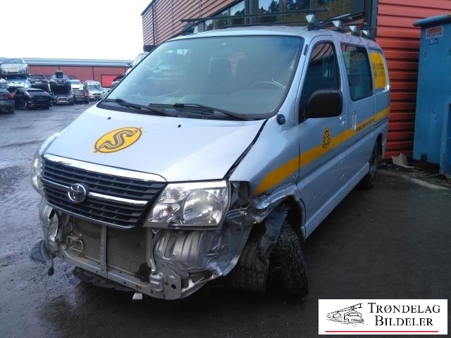 Toyota Hiace 2007-2012 (Fase 3) , Motorkode: 2KD-FTV, Girkassekode: