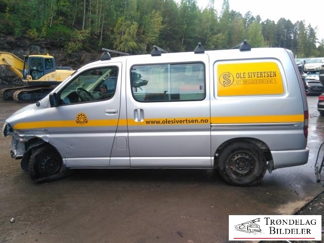 Toyota Hiace 2007-2012 (Fase 3) , Motorkode: 2KD-FTV, Girkassekode: