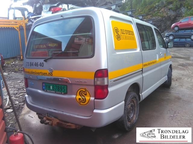 Toyota Hiace 2007-2012 (Fase 3) , Motorkode: 2KD-FTV, Girkassekode: