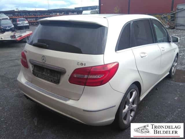Mercedes B-Klasse 2011-2018 (W246) (W246), Motorkode: 651901, Girkassekode: 