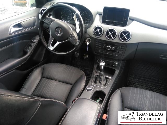 Mercedes B-Klasse 2011-2018 (W246) (W246), Motorkode: 651901, Girkassekode: 