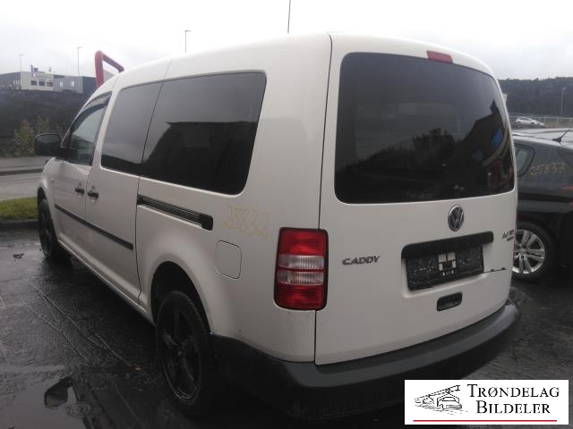 VW Caddy 2010-2015 (Type III, Fase 2) , Motorkode: CFHF, Girkassekode: LNN