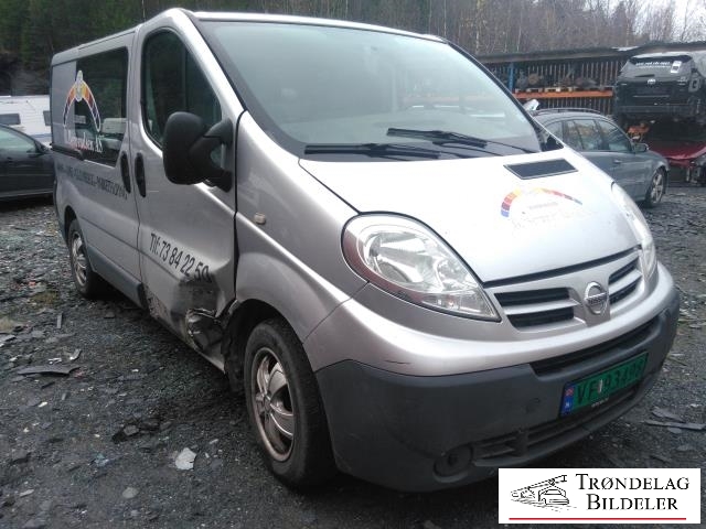 Nissan Primastar 2006-2014 , Motorkode: M9R E7, Girkassekode: