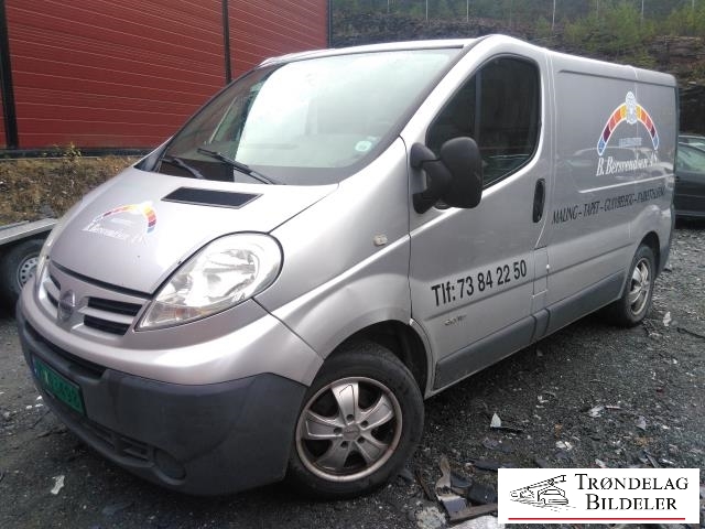 Nissan Primastar 2006-2014 , Motorkode: M9R E7, Girkassekode: