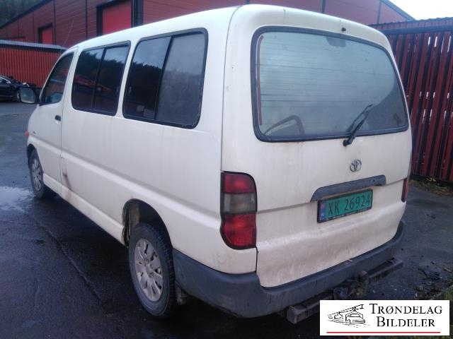 Toyota Hiace 2001-2006 (Fase 2) , Motorkode: 2KD-FTV, Girkassekode: