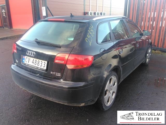 Audi A3 2003-2008 (Type II, Fase 1) , Motorkode: BKD, Girkassekode: GIR/DIFF KODE - JYP/KDL