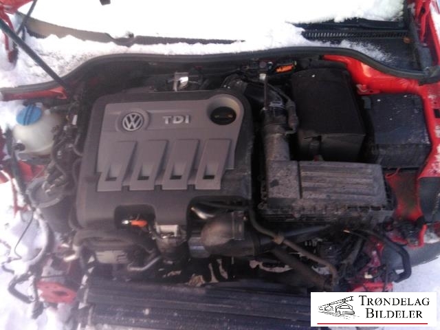 VW Golf VI 2008-2012 , Motorkode: CFFB, Girkassekode: LNM