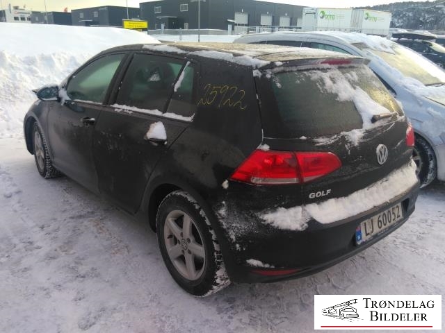 VW Golf VII 2012-2017 (Fase 1) , Motorkode: CYVA, Girkassekode: PTB