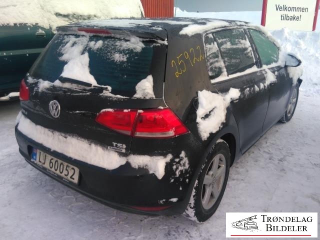 VW Golf VII 2012-2017 (Fase 1) , Motorkode: CYVA, Girkassekode: PTB