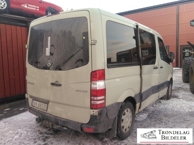 Mercedes Sprinter 2013-2018 (Fase 2) (906) (906), Motorkode: OM651.955, Girkassekode: 