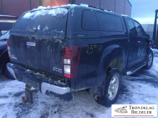 Isuzu D-Max 2012-2017 (Type II, Fase 1) , Motorkode: 4JK1E5S-LA, Girkassekode: 