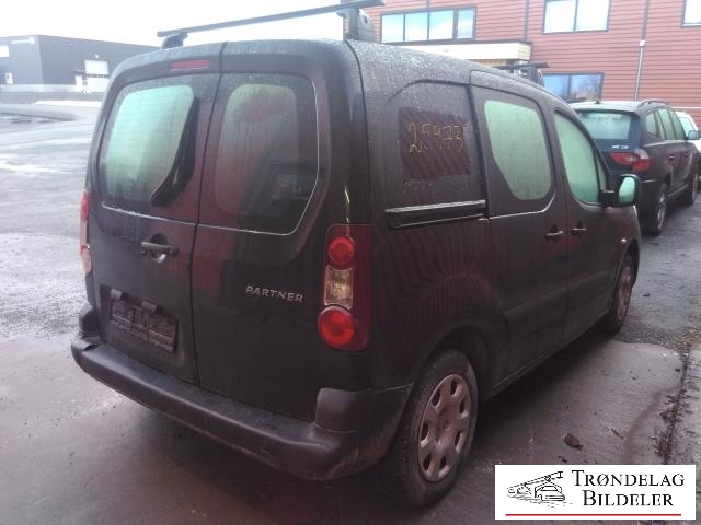 Peugeot Partner 2008-2015 (Type II, Fase 1) , Motorkode: 9H06/9HN, Girkassekode: