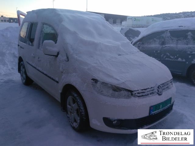 VW Caddy 2010-2015 (Type III, Fase 2) , Motorkode: CFH, Girkassekode: LNN
