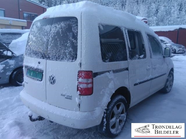 VW Caddy 2010-2015 (Type III, Fase 2) , Motorkode: CFH, Girkassekode: LNN