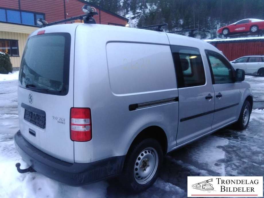 VW Caddy 2010-2015 (Type III, Fase 2) , Motorkode: CFHF, Girkassekode: NFQ