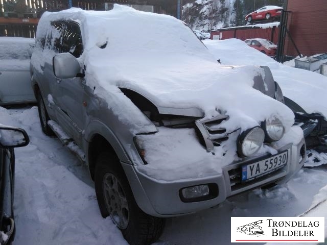 Mitsubishi Pajero 2000-2006 (Type III) , Motorkode: 4M41, Girkassekode: