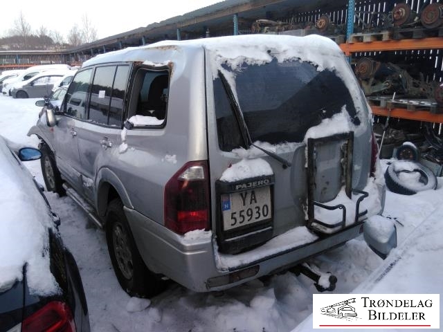 Mitsubishi Pajero 2000-2006 (Type III) , Motorkode: 4M41, Girkassekode: