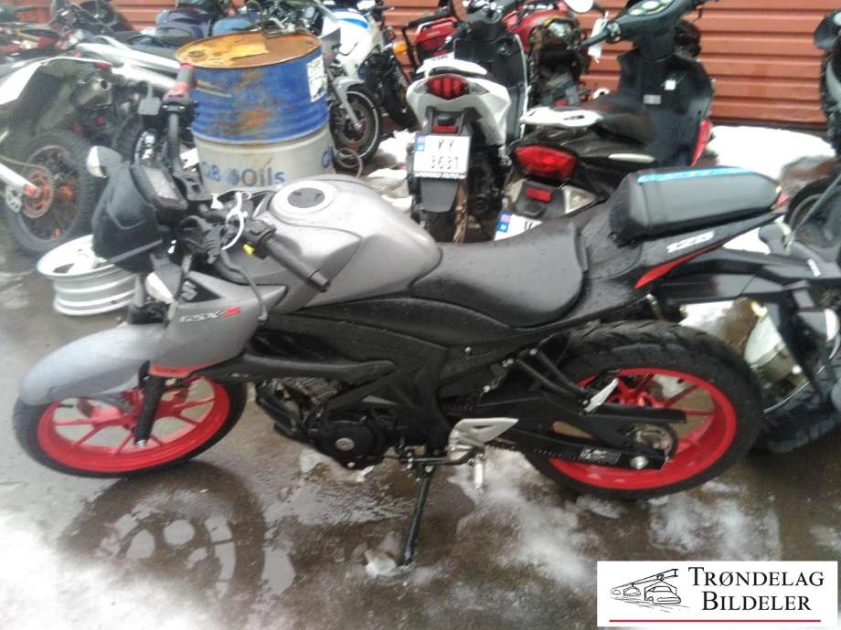 MC Suzuki GSX-R125 2017-->> , Motorkode: CFA1, Girkassekode: 