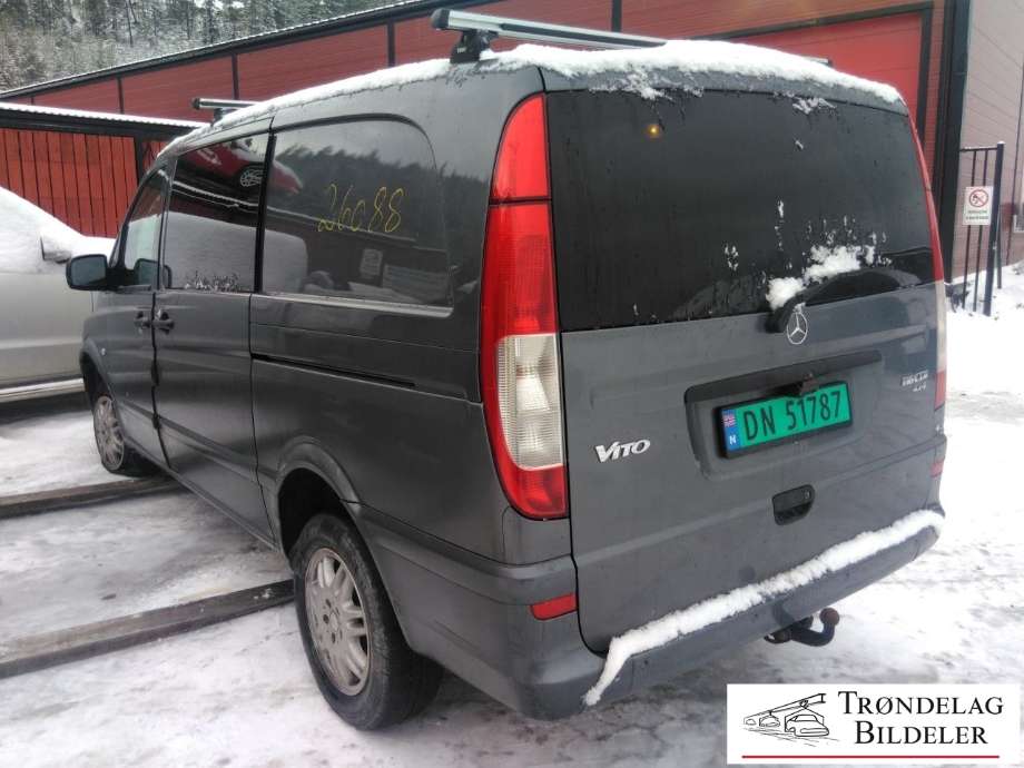 Mercedes Vito/Viano 2010-2014 (Fase 2) (W639) (W639), Motorkode: 651.940, Girkassekode: 