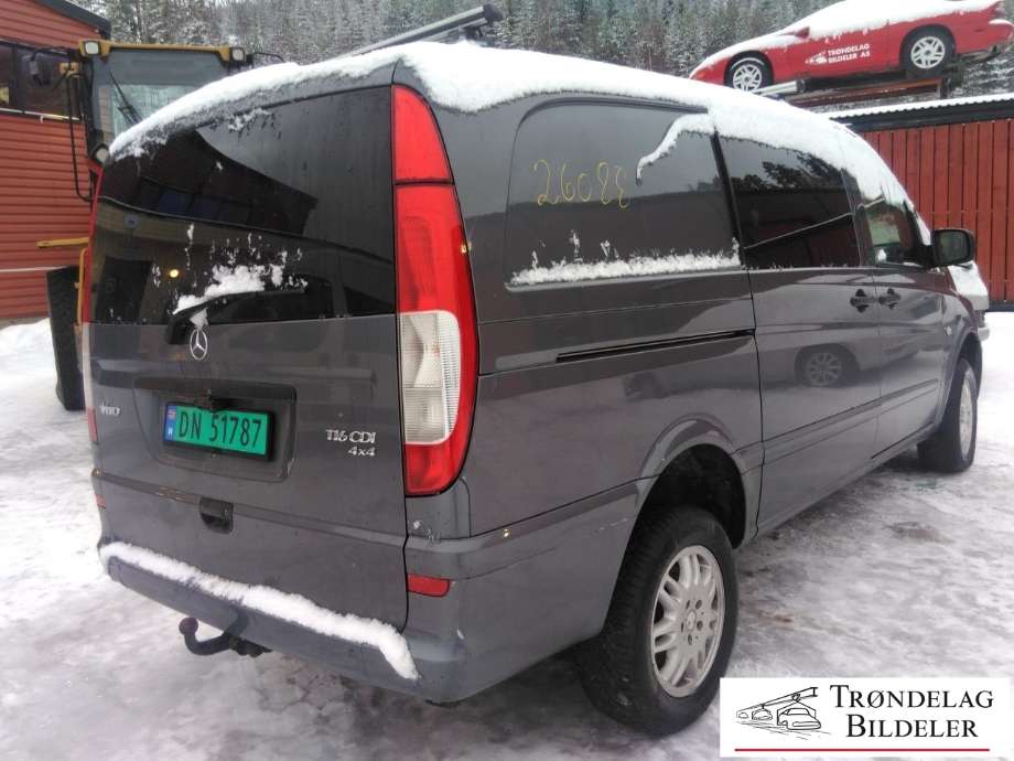 Mercedes Vito/Viano 2010-2014 (Fase 2) (W639) (W639), Motorkode: 651.940, Girkassekode: 