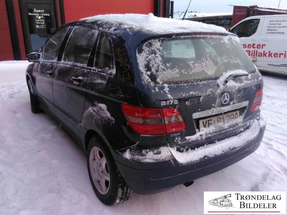 Mercedes B-Klasse 2005-2008 (Fase 1) (W245) (W245), Motorkode: 266940, Girkassekode: 