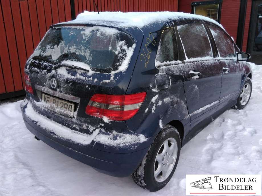 Mercedes B-Klasse 2005-2008 (Fase 1) (W245) (W245), Motorkode: 266940, Girkassekode: 