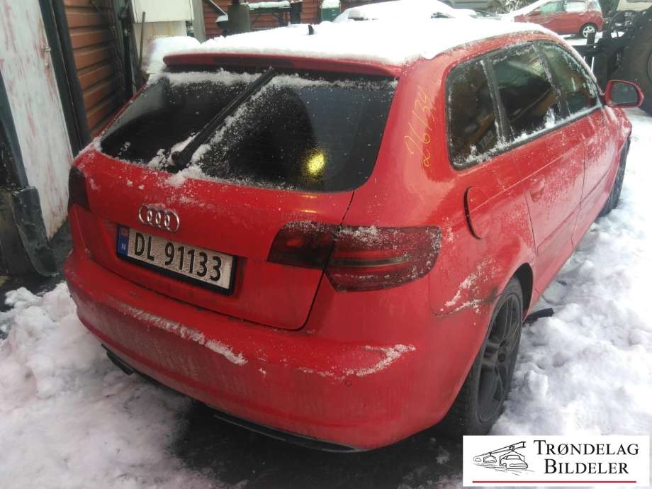 Audi A3 2009-2012 (Type II, Fase 2) , Motorkode: CBA, Girkassekode: LQV