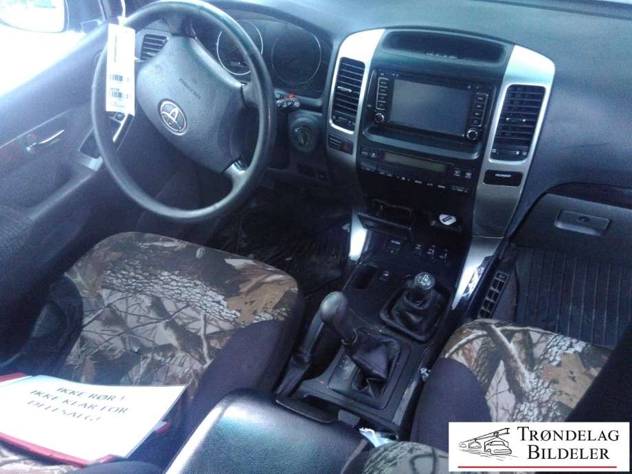 Toyota Land Cruiser 120 2002-2009 , Motorkode: 1KD-FTV, Girkassekode: 