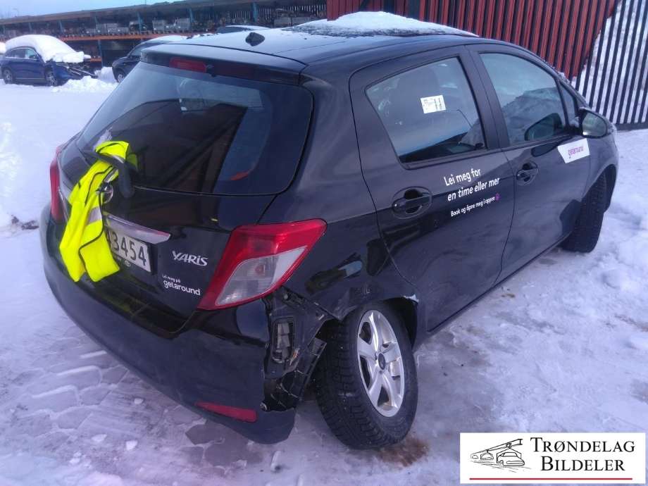 Toyota Yaris 2012-2014 (Type III, Fase 1) , Motorkode: 1KR-FE, Girkassekode: 