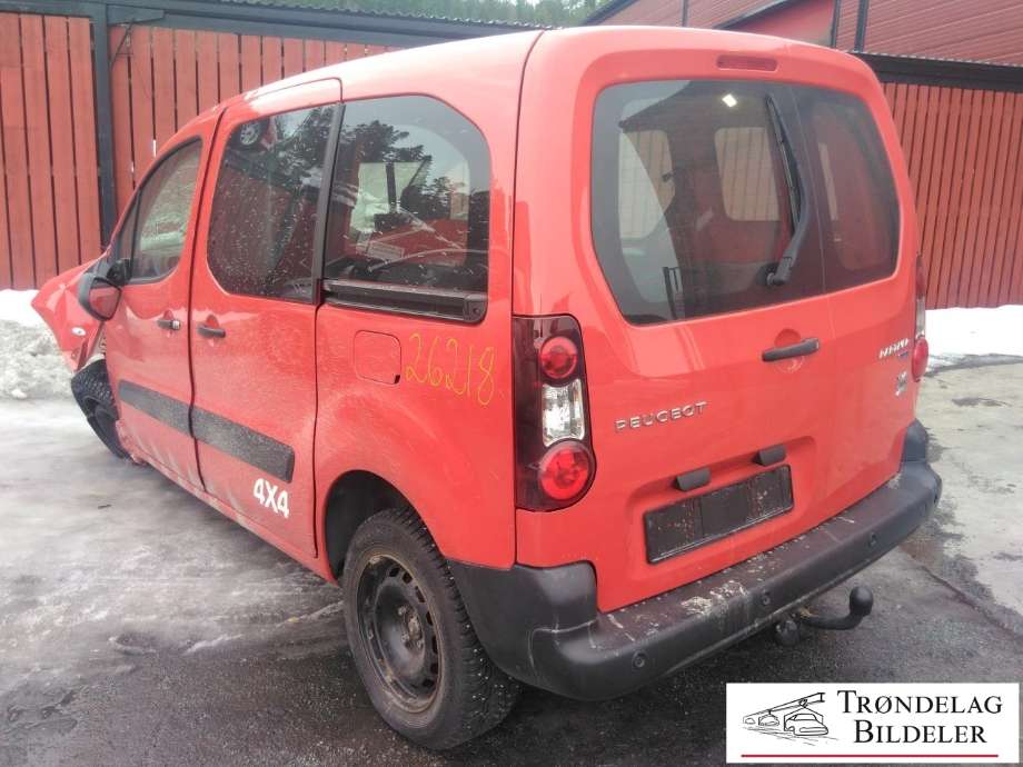 Peugeot Partner 2015-2019 (Type II, Fase 2) , Motorkode: BH02, Girkassekode: 