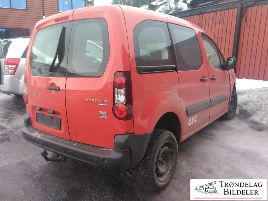 Peugeot Partner 2015-2019 (Type II, Fase 2) , Motorkode: BH02, Girkassekode: 