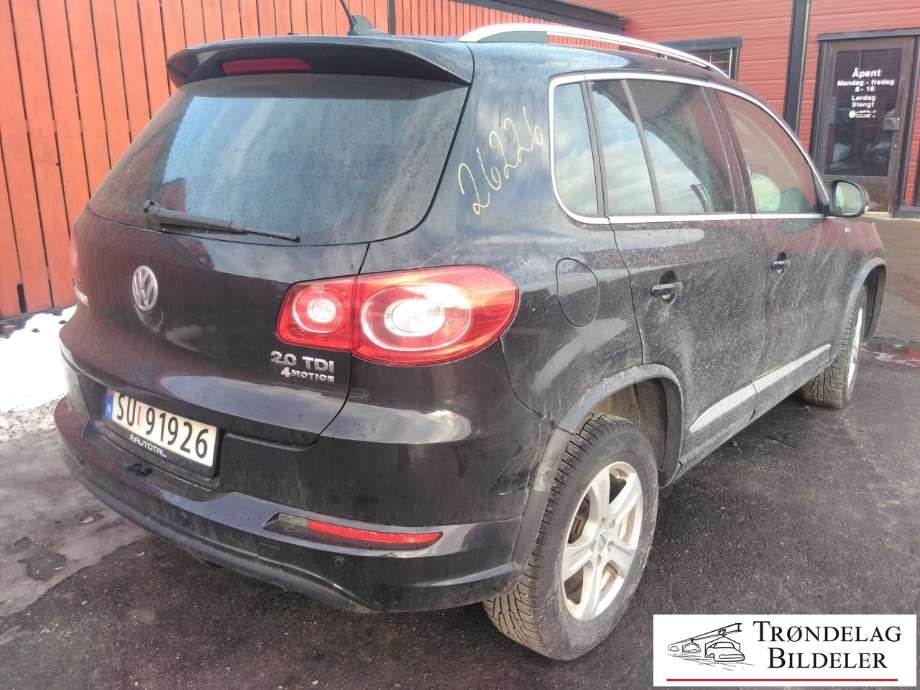 VW Tiguan 2007-2011 (Type I, Fase 1) , Motorkode: CFFB, Girkassekode: LMV