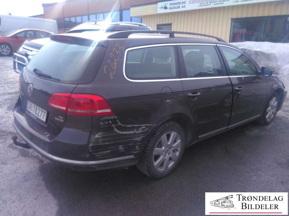 VW Passat 2011-2015 (B7) (B7), Motorkode: CAY, Girkassekode: MYP