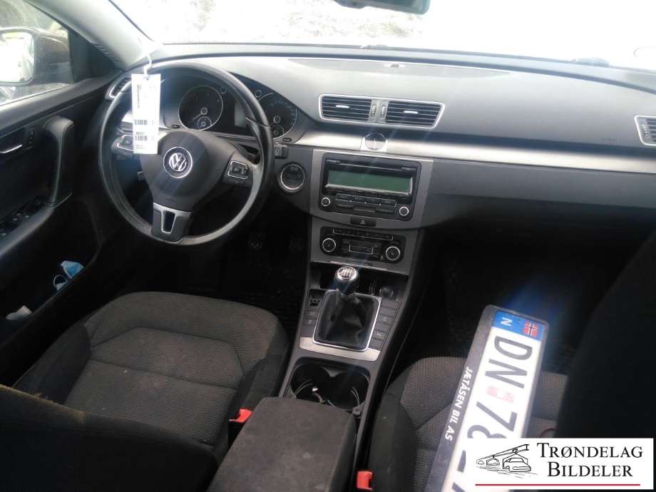 VW Passat 2011-2015 (B7) (B7), Motorkode: CAY, Girkassekode: MYP