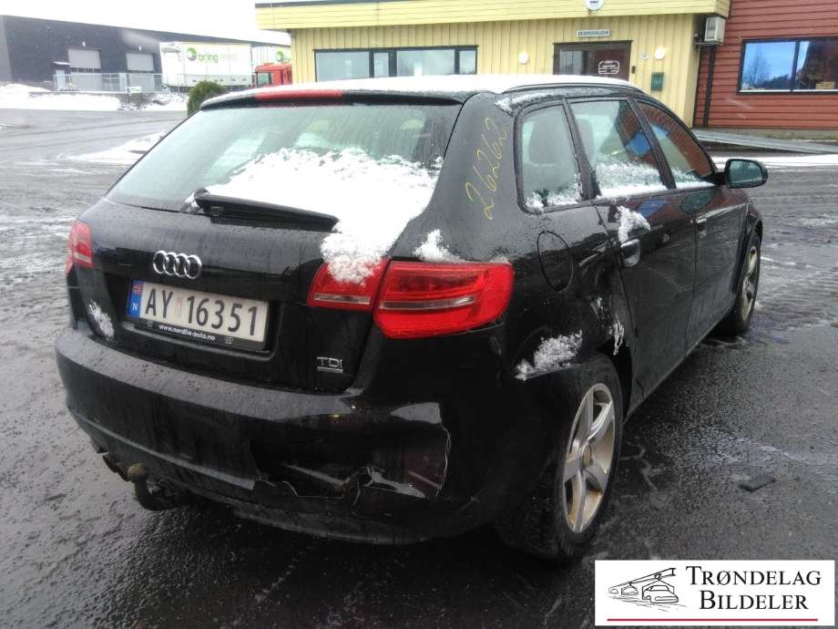Audi A3 2009-2012 (Type II, Fase 2) , Motorkode: CFFB, Girkassekode: GIR/DIFFKODE - MMK/NFV