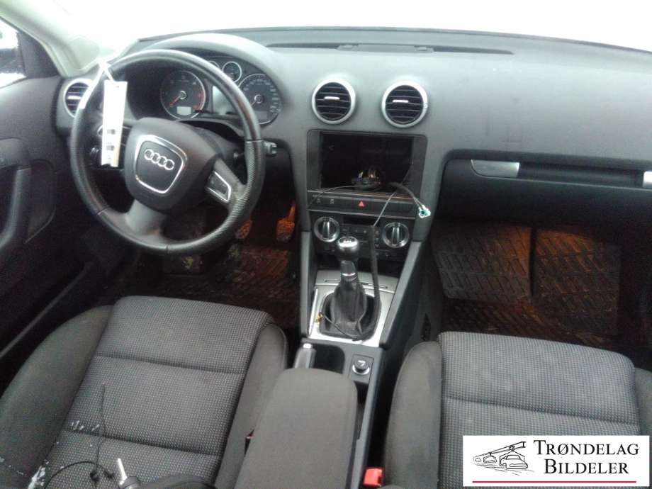 Audi A3 2009-2012 (Type II, Fase 2) , Motorkode: CFFB, Girkassekode: GIR/DIFFKODE - MMK/NFV