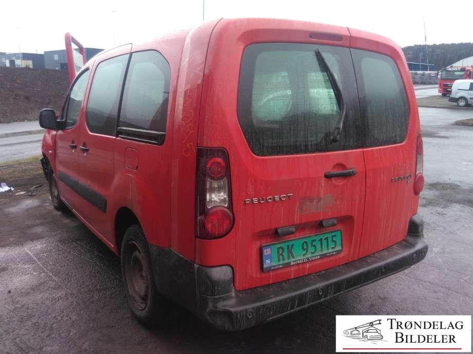 Peugeot Partner 2015-2019 (Type II, Fase 2) , Motorkode: 9H06, Girkassekode: 