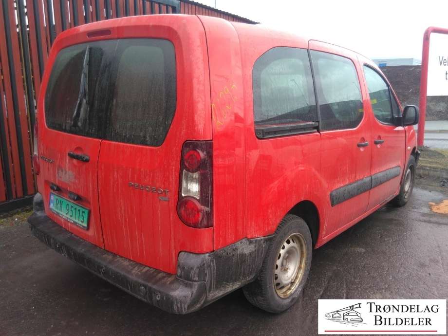 Peugeot Partner 2015-2019 (Type II, Fase 2) , Motorkode: 9H06, Girkassekode: 