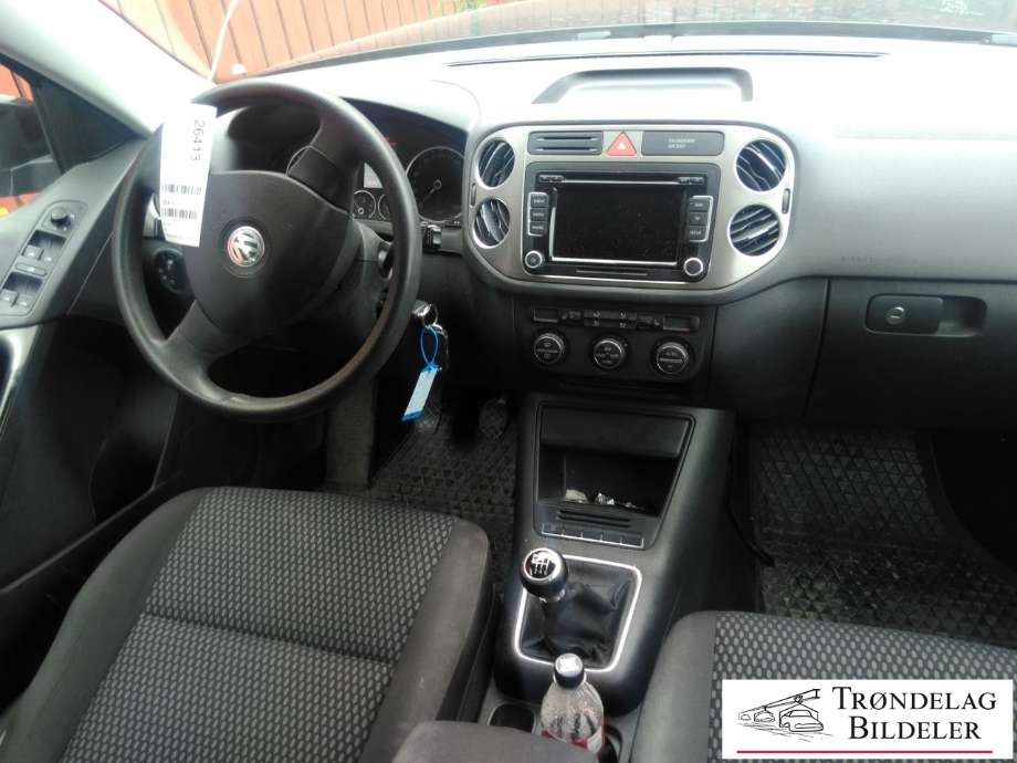 VW Tiguan 2007-2011 (Type I, Fase 1) , Motorkode: CBAB, Girkassekode: KVC