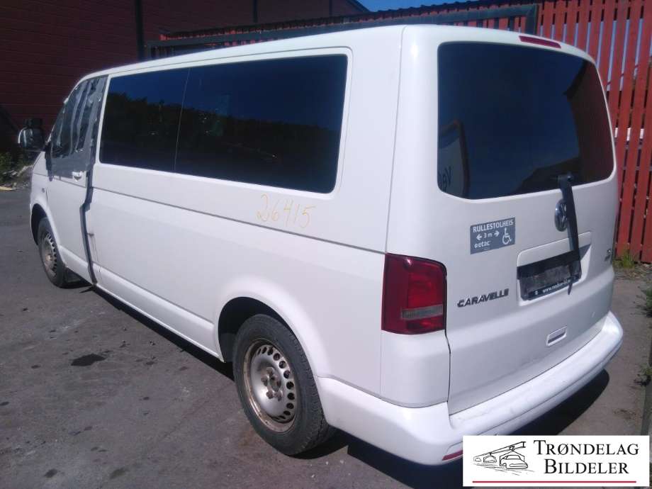VW Transporter / Caravelle 2009-2015 (Fase 2) (T5) (T5), Motorkode: CCHA, Girkassekode: NZQ