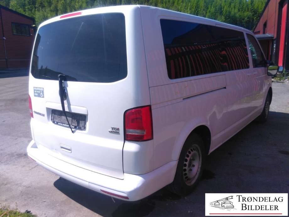 VW Transporter / Caravelle 2009-2015 (Fase 2) (T5) (T5), Motorkode: CCHA, Girkassekode: NZQ