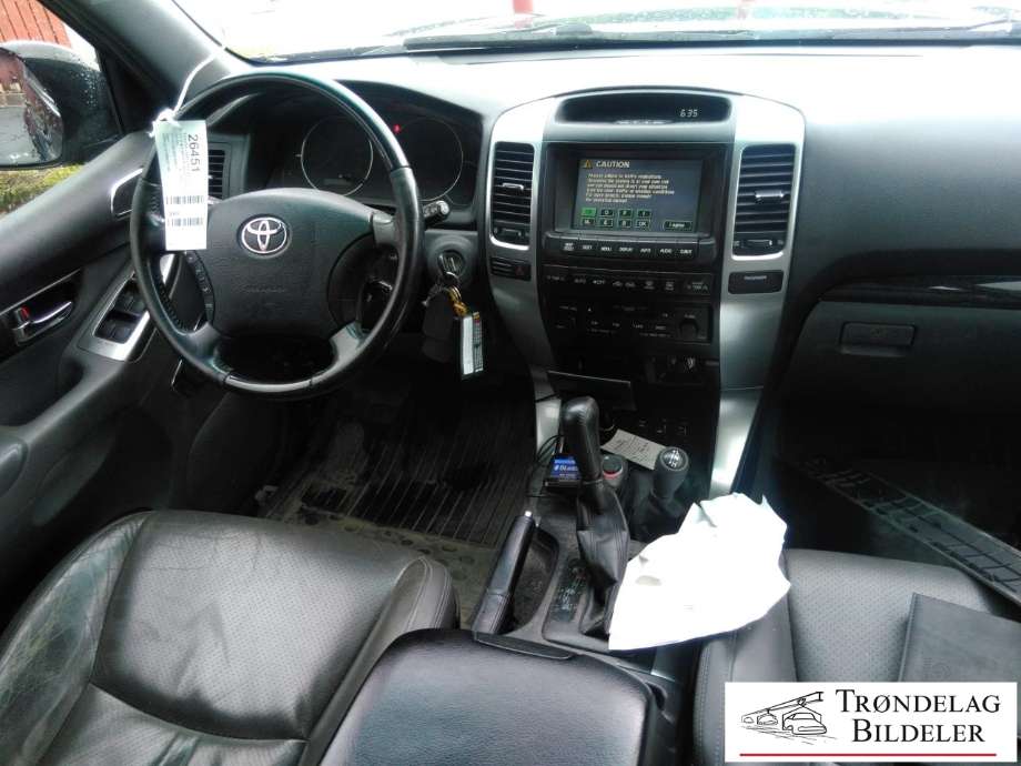 Toyota Land Cruiser 120 2002-2009 , Motorkode: 1KD-FTV, Girkassekode: 