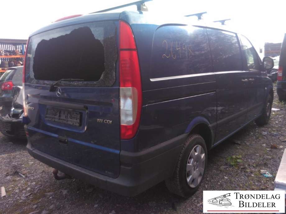 Mercedes Vito/Viano 2004-2010 (Fase 1) (W639) (W639), Motorkode: 646.980, Girkassekode: