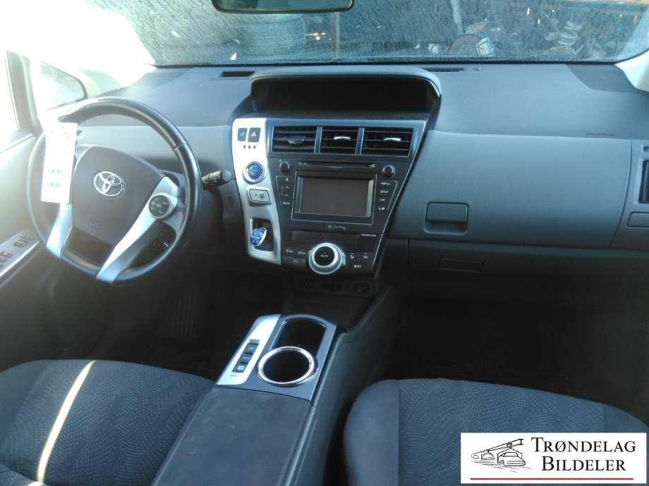 Toyota Prius +7 2012-2020 (Type III) (stasjonsvogn) (stasjonsvogn), Motorkode: 2ZR-FXE, Girkassekode: 