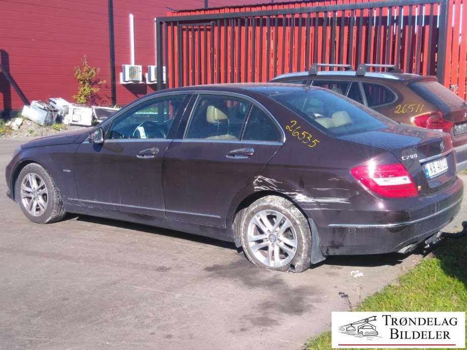 Mercedes C-Klasse 2011-2014 (Fase 2) (W204) (W204), Motorkode: 651913, Girkassekode: 722996 W7C700