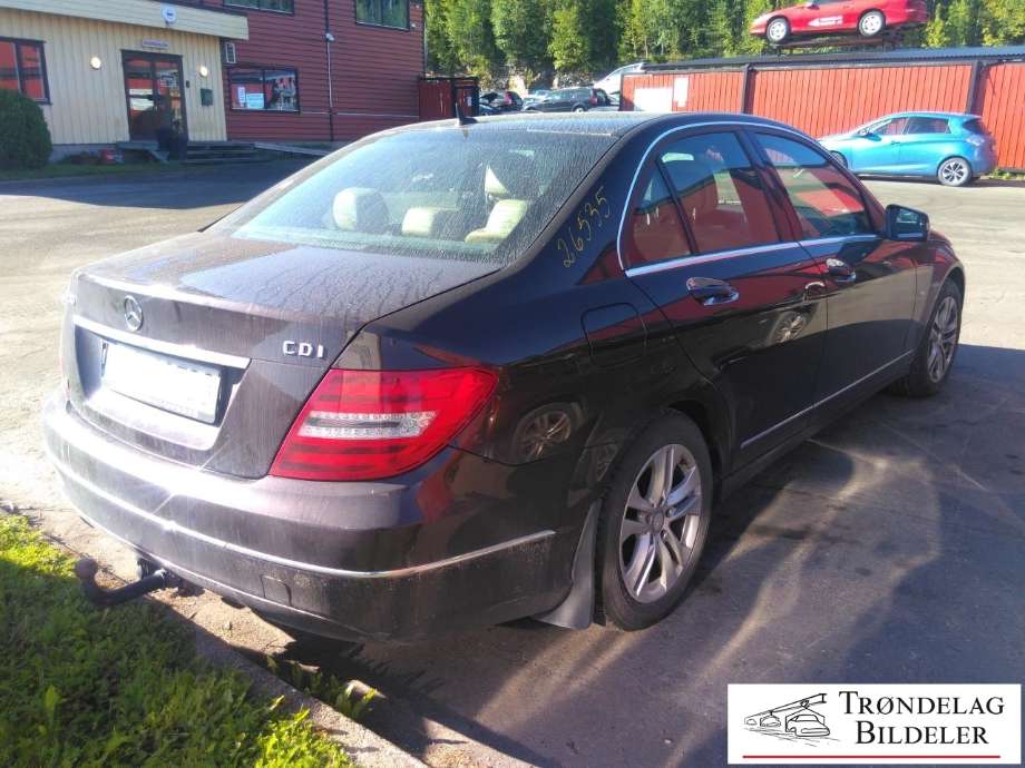Mercedes C-Klasse 2011-2014 (Fase 2) (W204) (W204), Motorkode: 651913, Girkassekode: 722996 W7C700