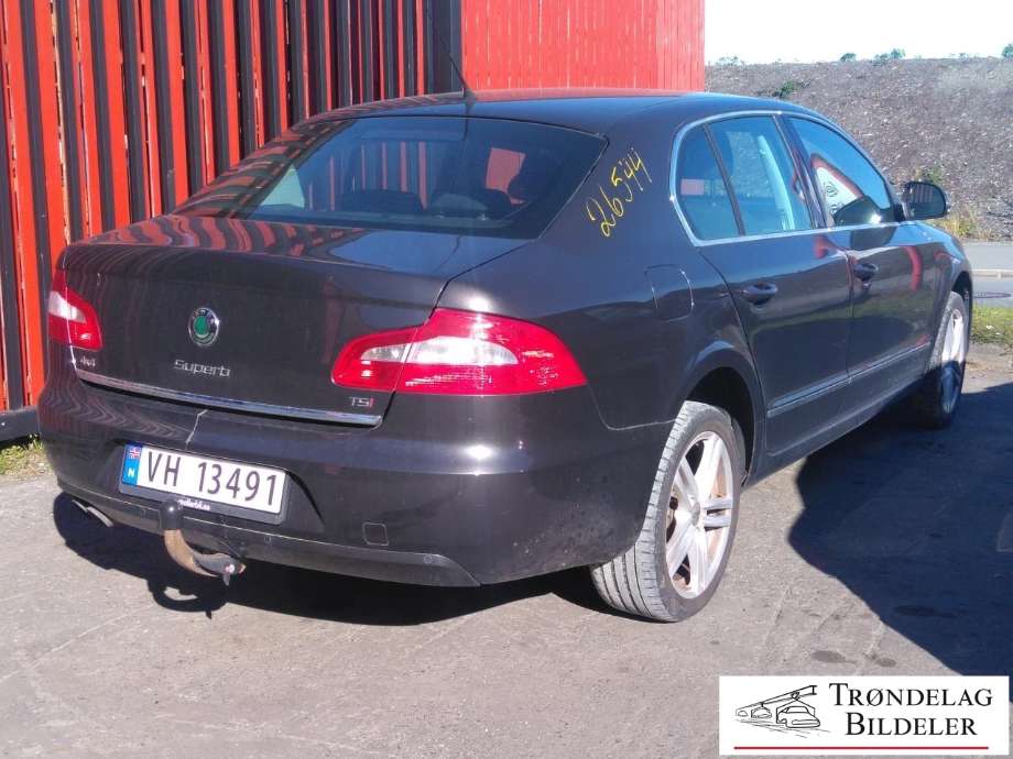 Škoda Superb 2008-2015 (Type II) , Motorkode: CDAA, Girkassekode: KSC
