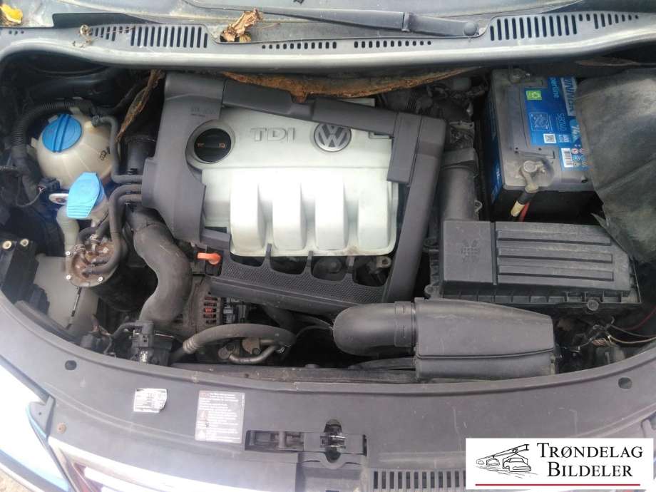 VW Touran 2007-2010 (Type I, Fase 2) , Motorkode: BLS, Girkassekode: KCW