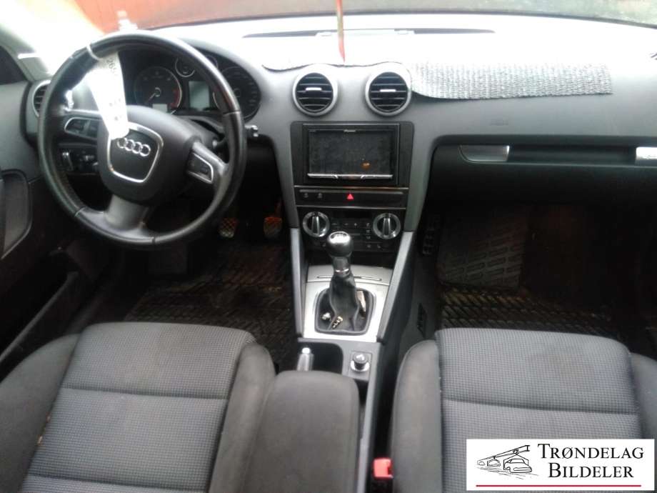 Audi A3 2009-2012 (Type II, Fase 2) , Motorkode: CFFB, Girkassekode: LPR