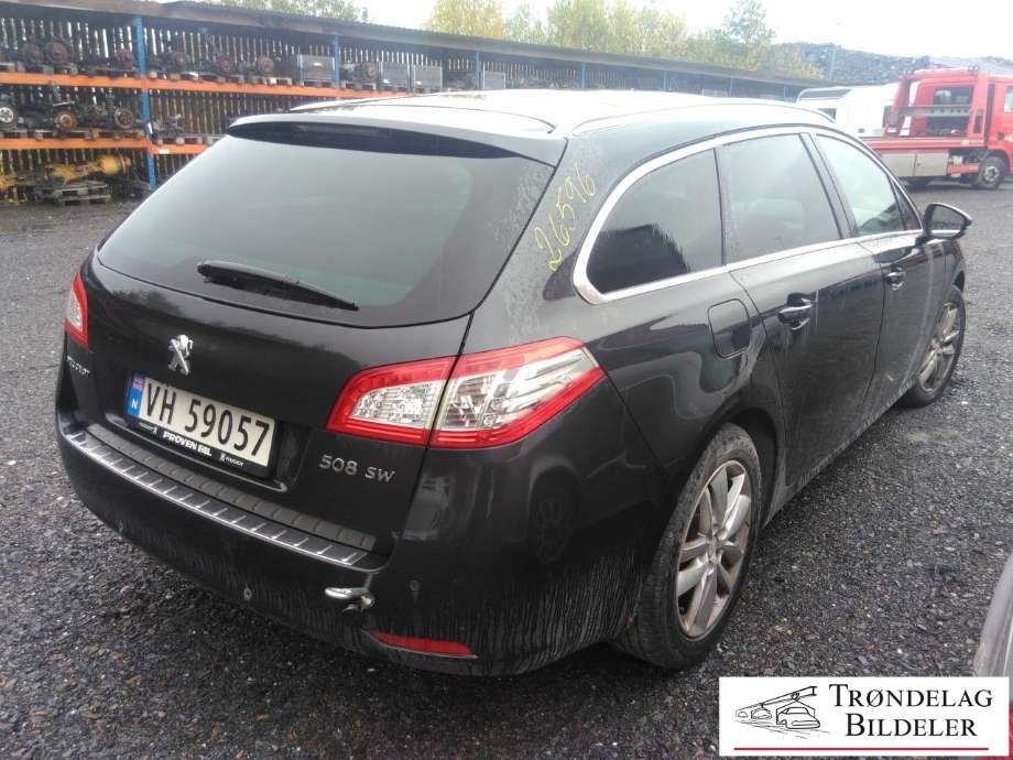 Peugeot 508 2011-2014 (Type I, Fase 1) , Motorkode: 9H05, Girkassekode: